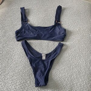 Aerie Hi-leg cheeky swimsuit bikini
